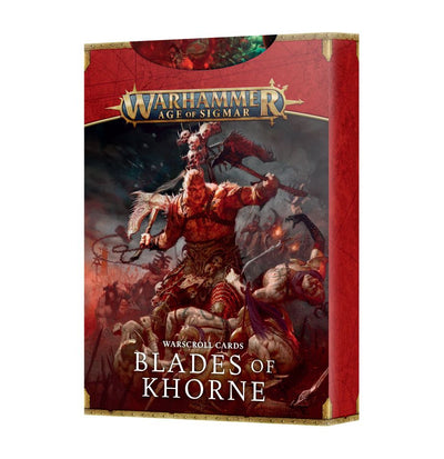 Warhammer Age of Sigmar: Blades of Khorne - Warscroll Cards