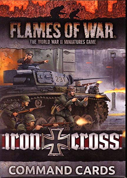 Flames of War: Iron Cross Command Cards (FW247C)