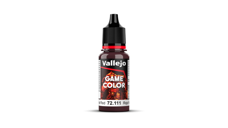 Vallejo Game Color: Nocturnal Red (72.111)
