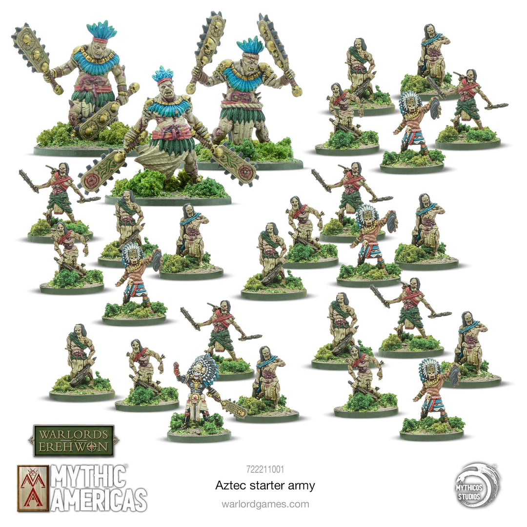 Mythic America: Aztec Warband Starter Set