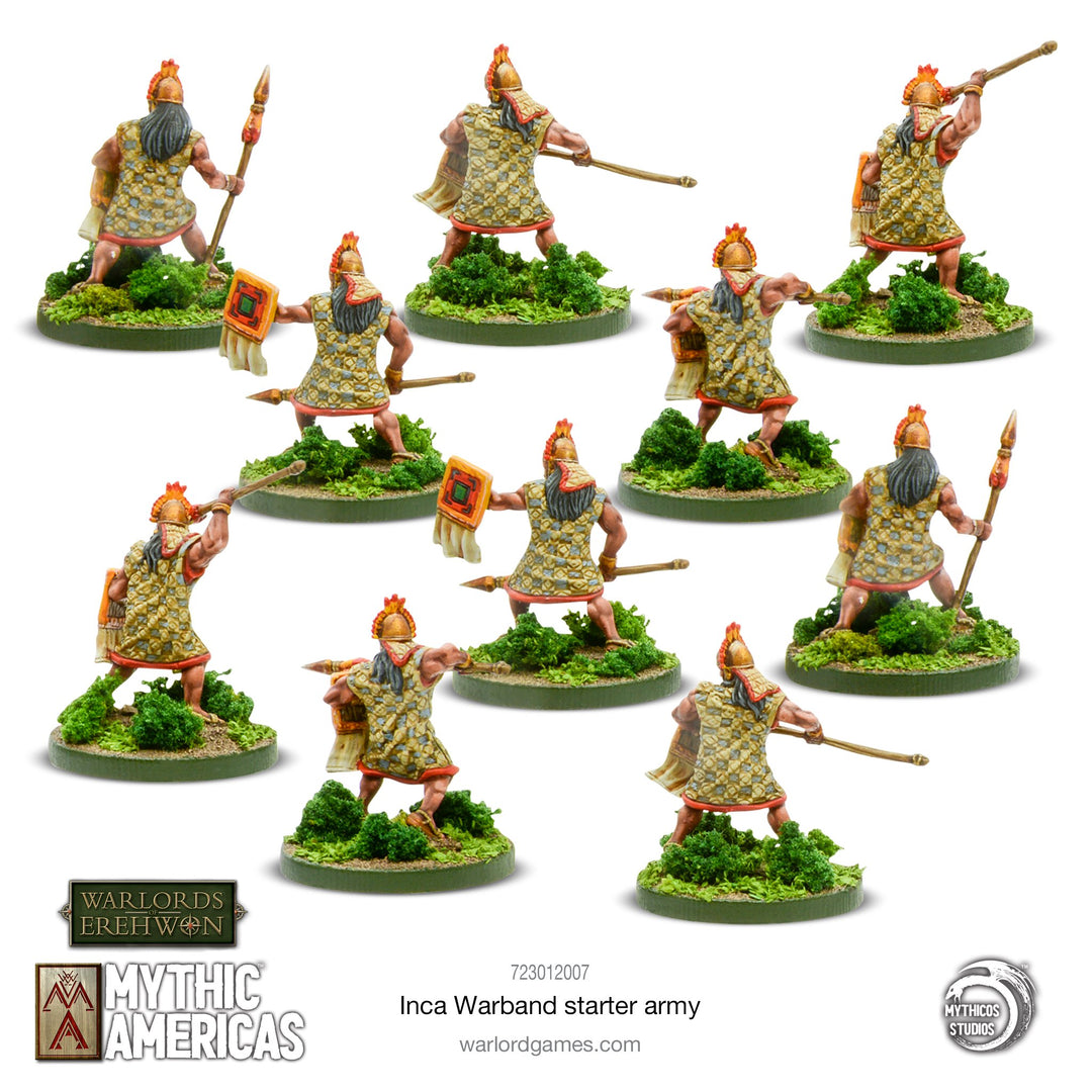 Warlords of Erehwon: Mythic Americas - Inca Warband Starter Army