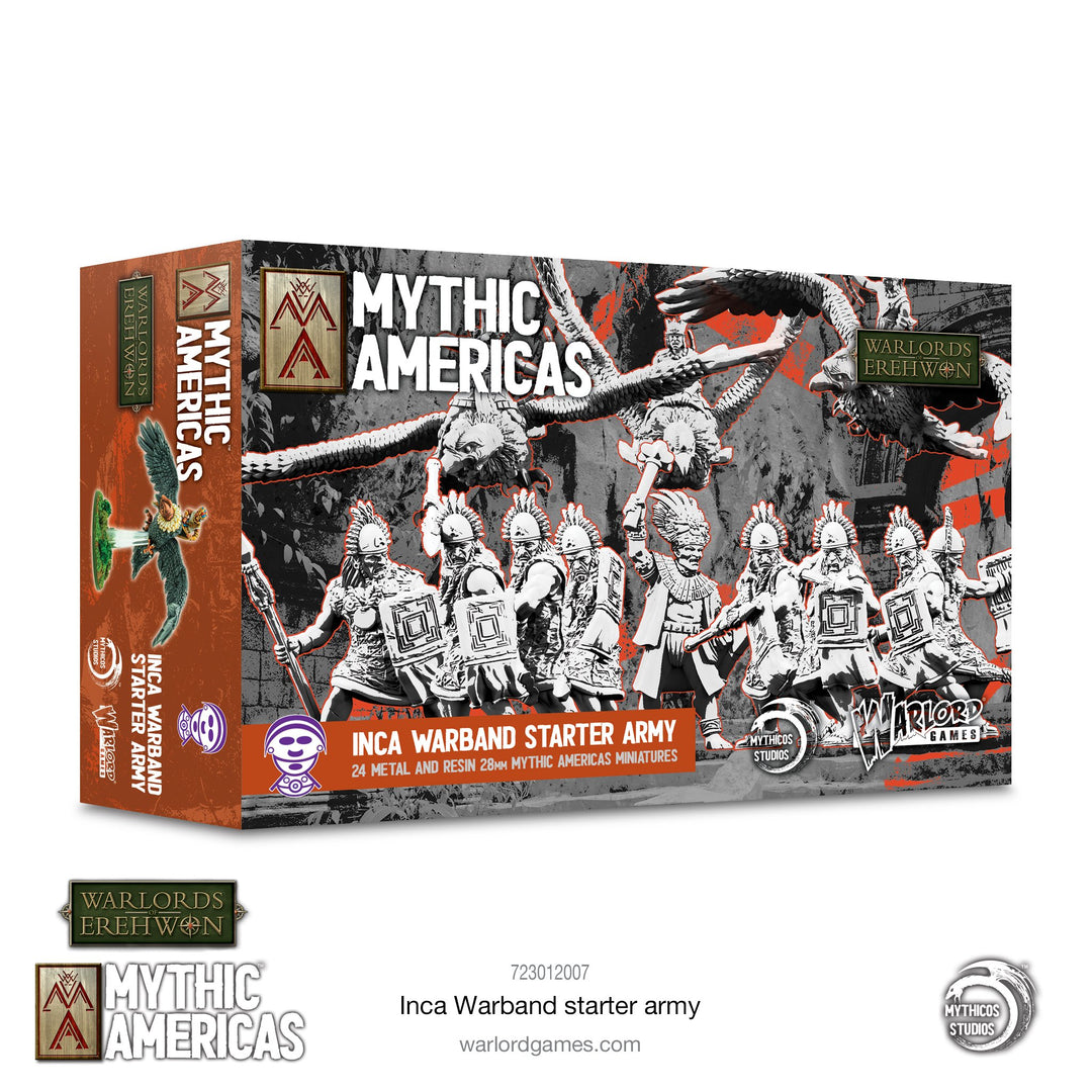 Warlords of Erehwon: Mythic Americas - Inca Warband Starter Army