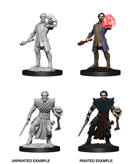 Dungeons & Dragons - Nolzur's Marvelous Miniatures: Male Human Warlock