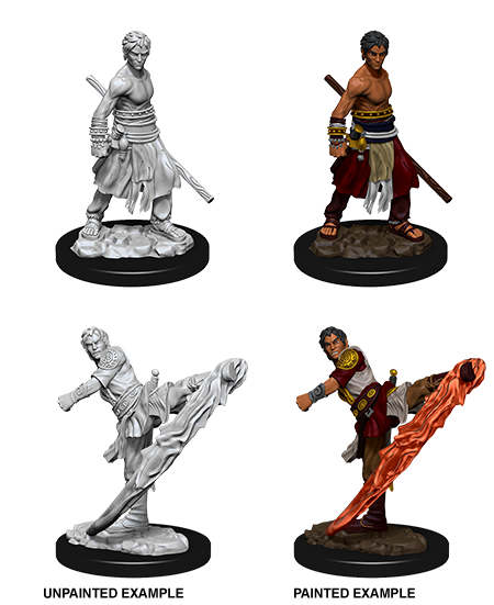 Dungeons & Dragons - Nolzur's Marvelous Miniatures: Male Half-Elf Monk