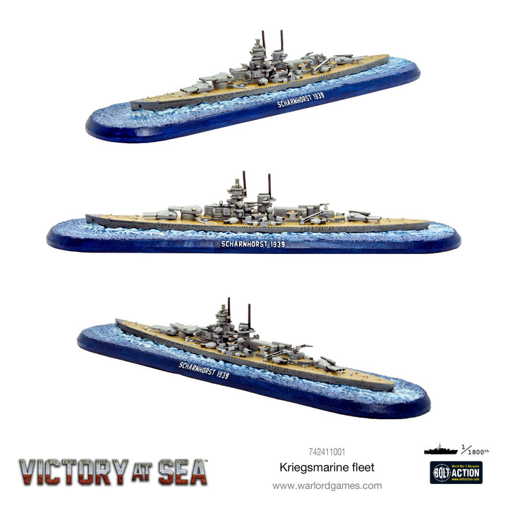 Victory at Sea: Kriegsmarine fleet