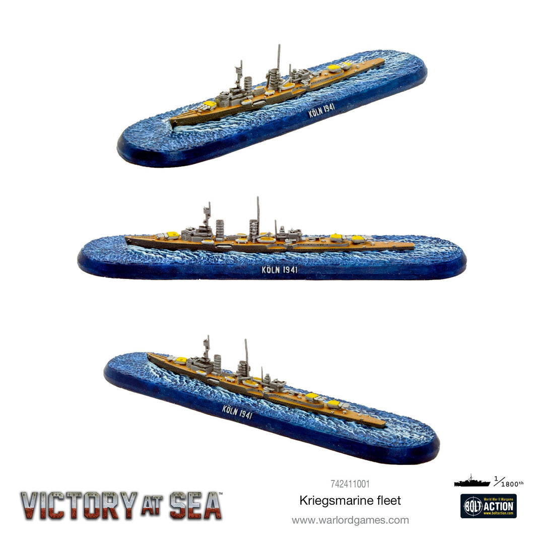 Victory at Sea: Kriegsmarine fleet