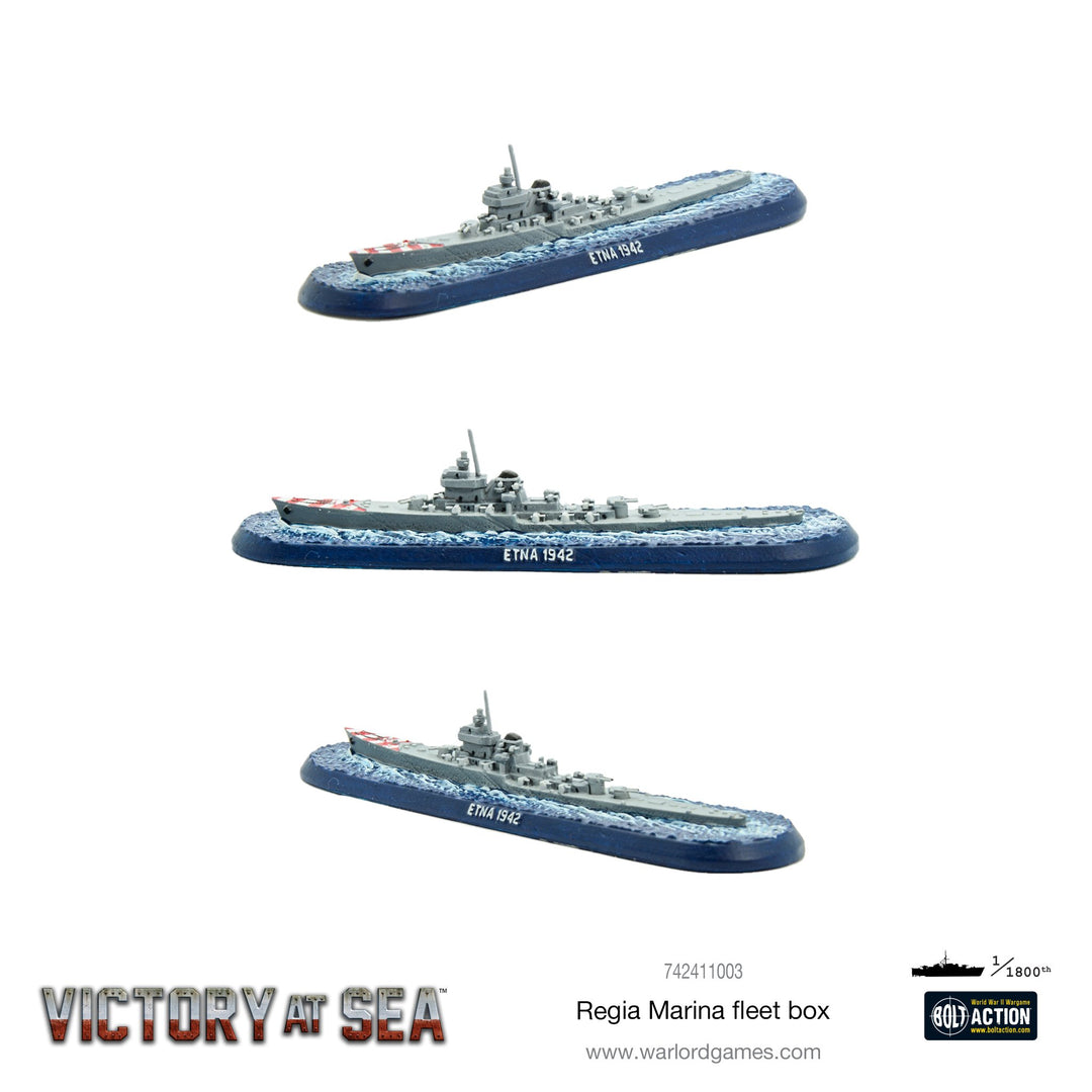 Victory at Sea: Regia Marina fleet box