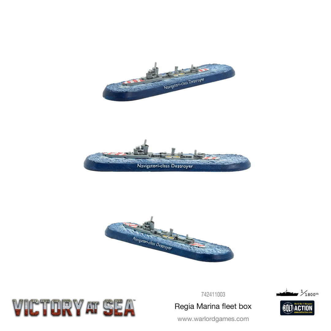 Victory at Sea: Regia Marina fleet box