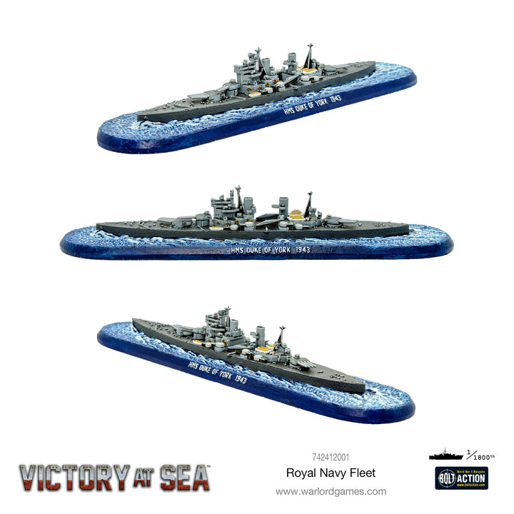 Victory at Sea: Royal Navy fleet