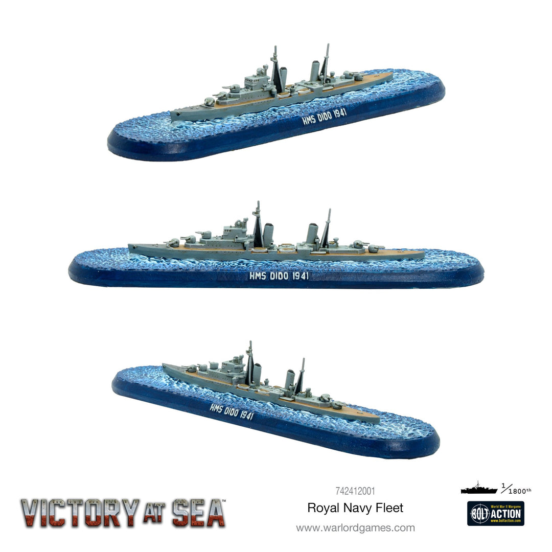 Victory at Sea: Royal Navy fleet