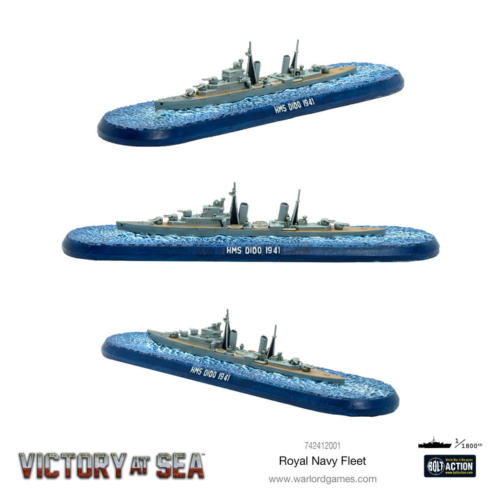 Victory at Sea: Royal Navy fleet