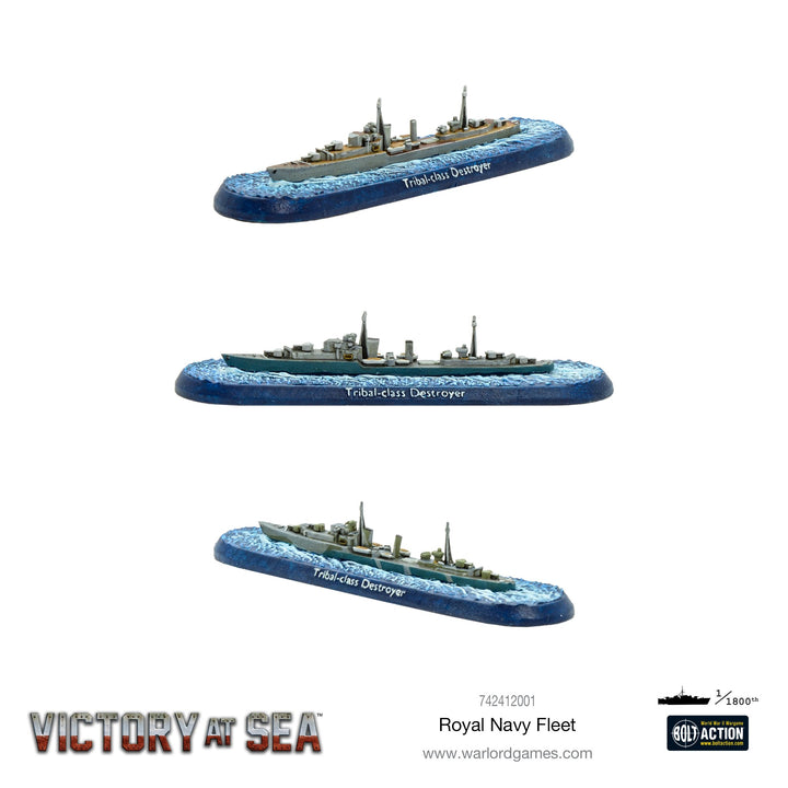 Victory at Sea: Royal Navy fleet