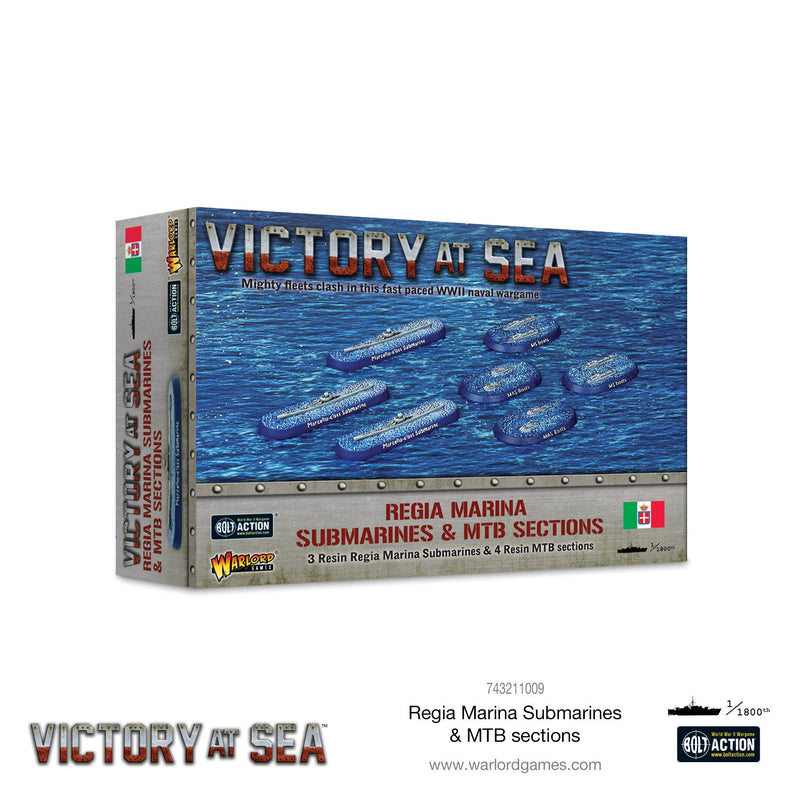 Victory at Sea: Regia Marina Submarines & MTB sections