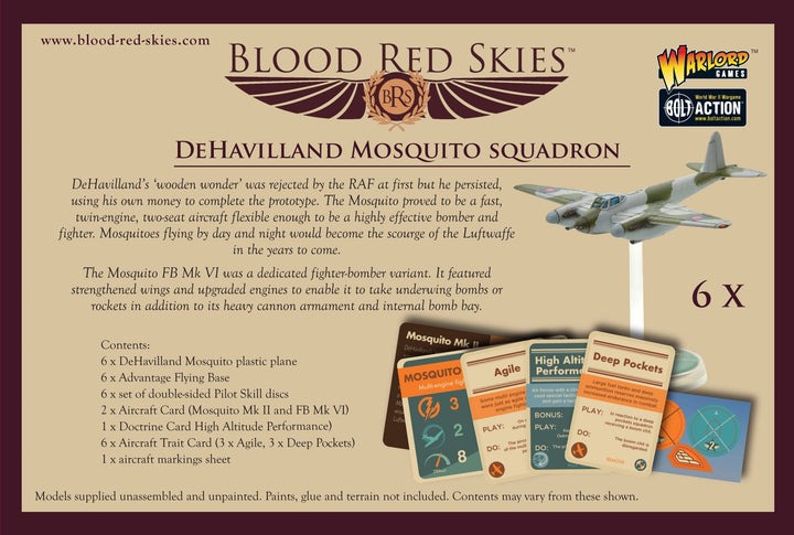 Blood Red Skies: De Havilland Mosquito Squadron