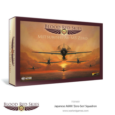 Blood Red Skies: Japanese A6MX 'Zero-Sen' 6 Plane Squadron