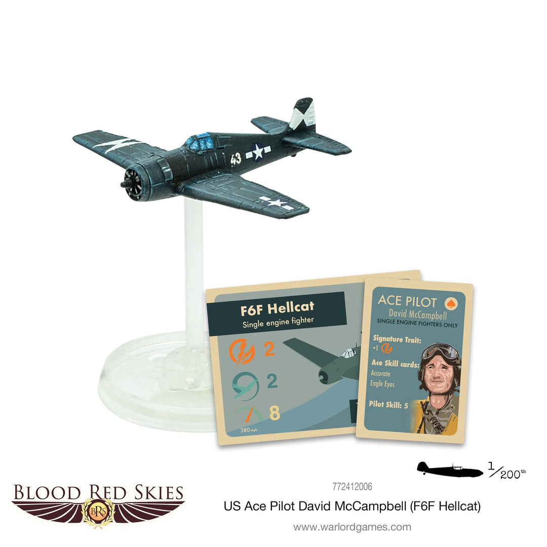 Blood Red Skies: US Ace Pilot - David McCampbell