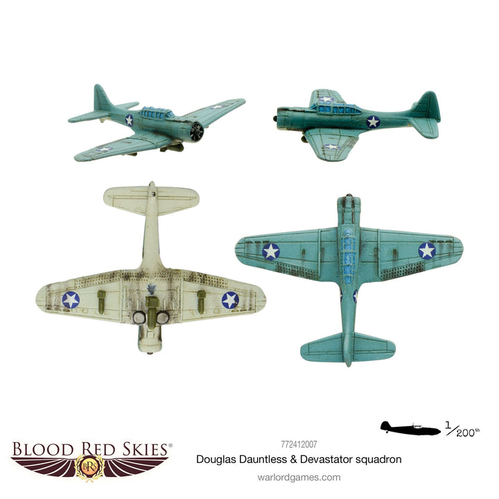 Blood Red Skies: Douglas Dauntless & Devastator Squadron