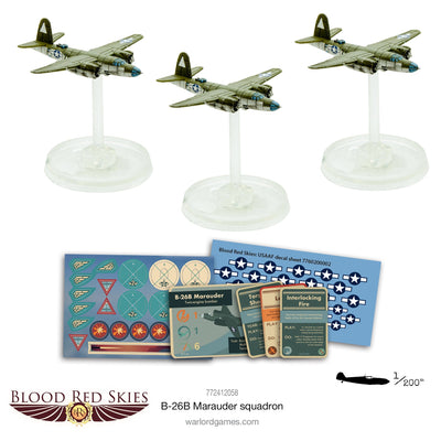 Blood Red Skies: B-26B Marauder squadron