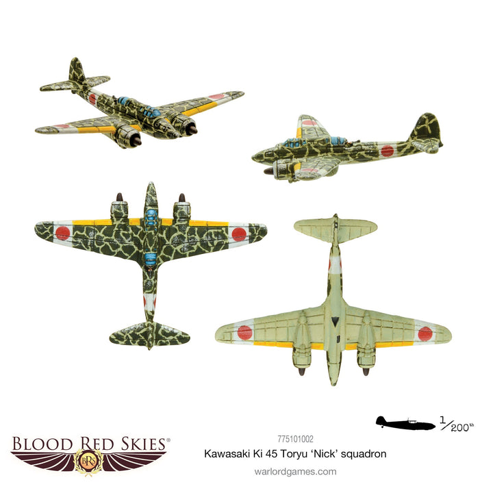 Blood Red Skies: Kawasaki Ki-45 Toryu 'Nick' Squadron