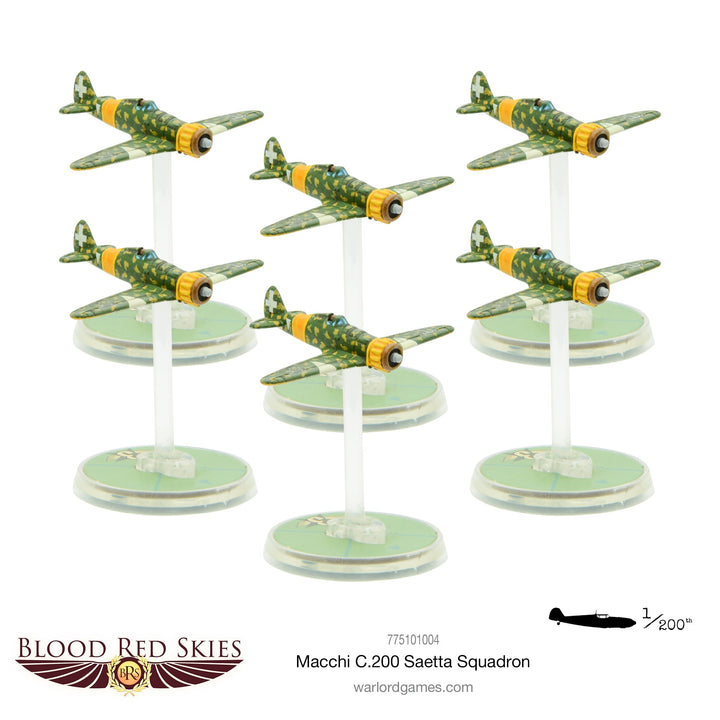 Blood Red Skies: Macchi C.200 Saetta squadron