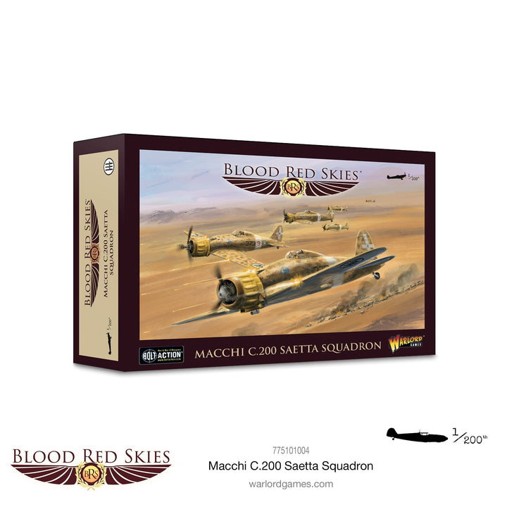 Blood Red Skies: Macchi C.200 Saetta squadron