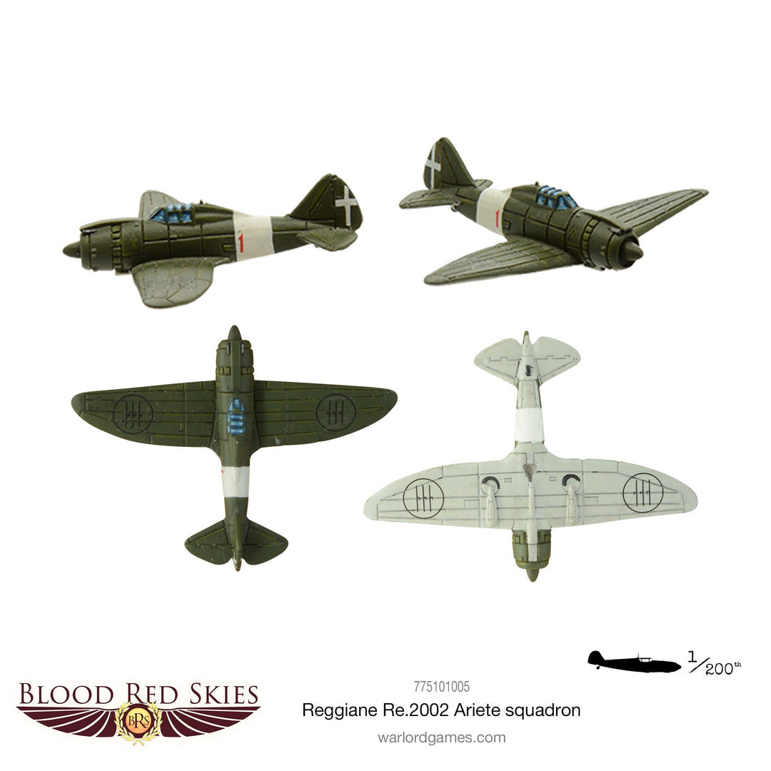 Blood Red Skies: Reggiane Re.2002 Ariete squadron