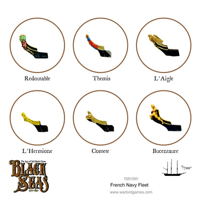 Black Seas: French Navy Fleet (1770 - 1830)