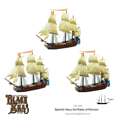 Black Seas: Spanish Navy 3rd Rates of Renown