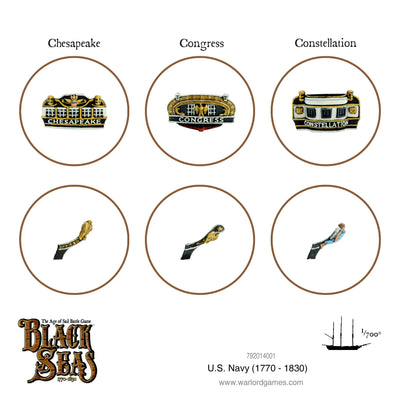 Black Seas: U.S. Navy Fleet (1770 - 1830)