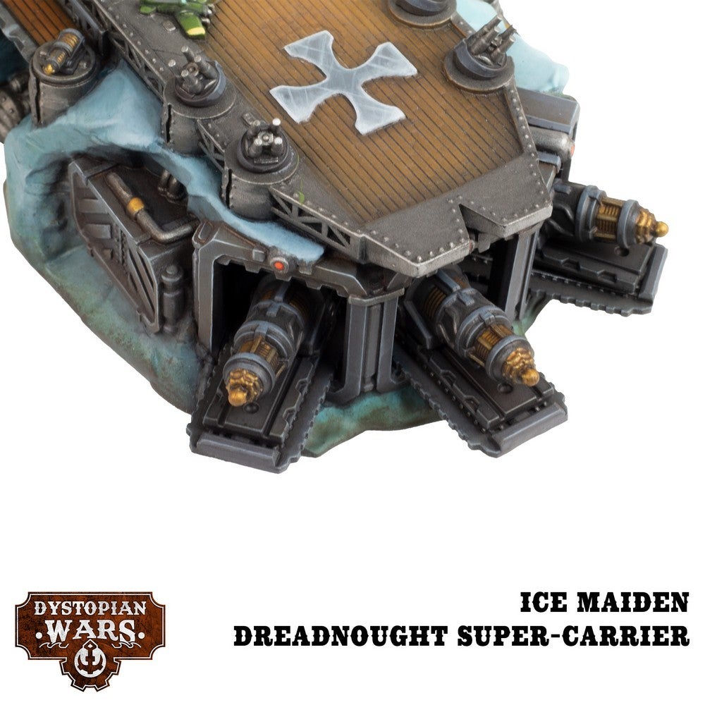 Dystopian Wars: Ice Maiden Battlefleet Set