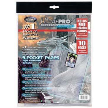 9-Pocket 11-Hole Platinum Page (10 count retail pack) (Ultra PRO)