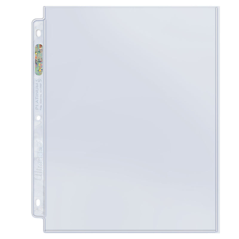 Platinum Series Pocket Pages (100ct) for Cards and Photos (Ultra PRO)