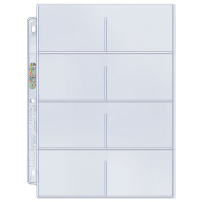 Platinum Series Pocket Pages (100ct) for Cards and Photos (Ultra PRO)