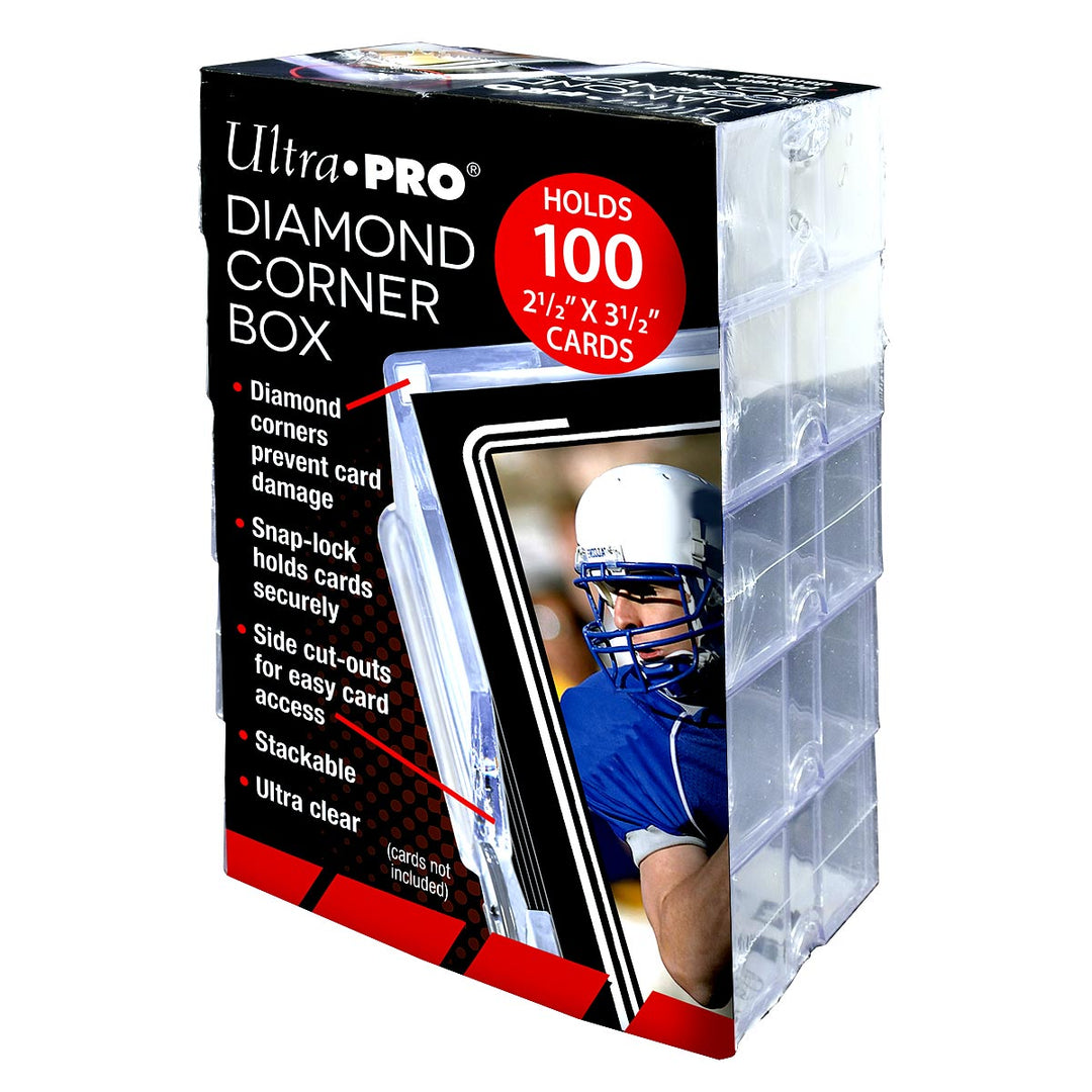 Diamond Corner 100+ Card Storage Boxes (10ct) (Ultra PRO)