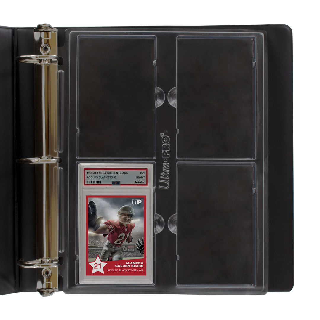 4-Pocket Page for Graded PSA Slabs (Ultra PRO)
