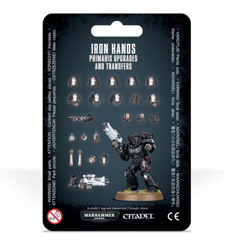 Warhammer 40,000: Iron Hands Primaris Upgrades & Transfers