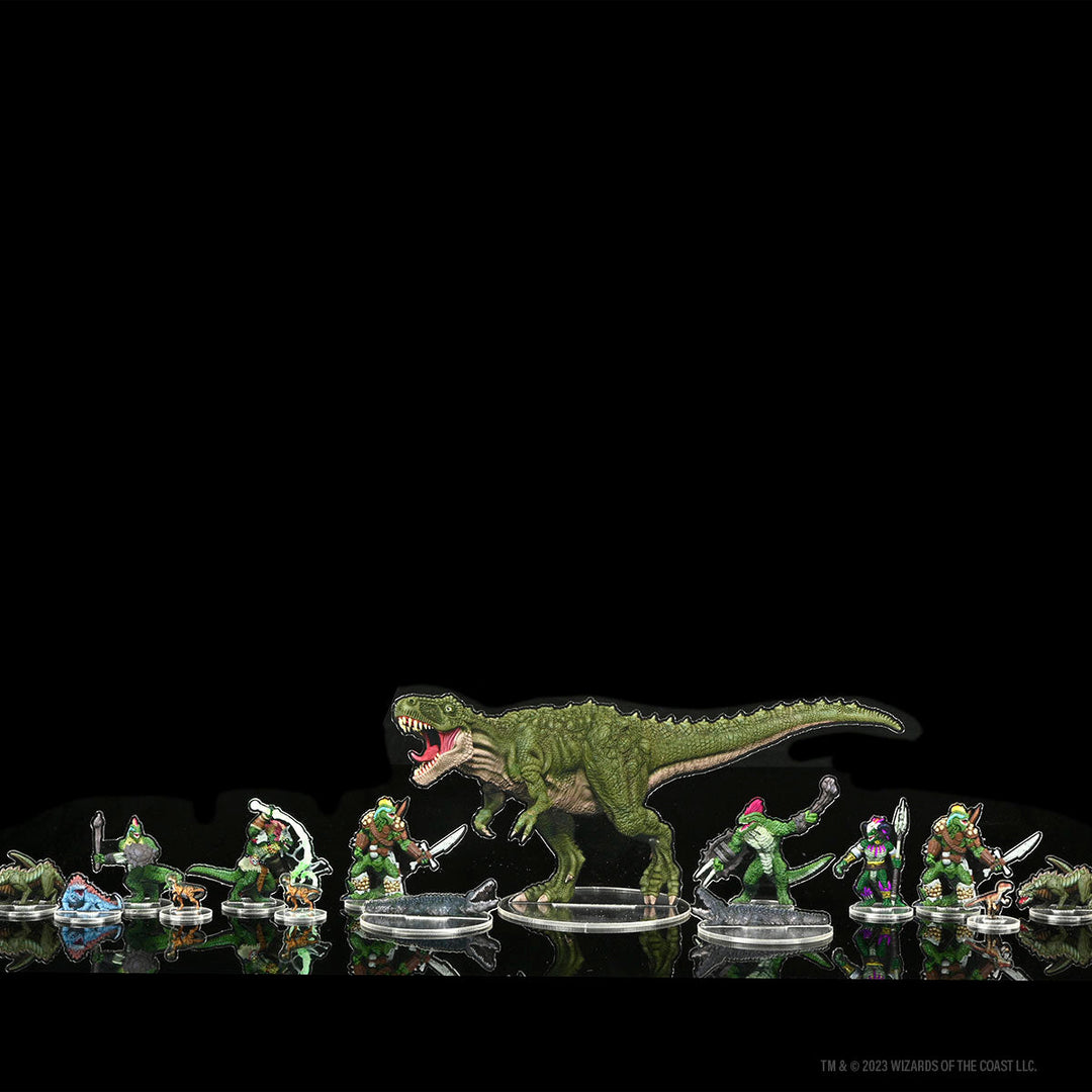 Dungeons & Dragons: Idols of the Realms - Scales & Tails - Reptile Den - 2D Set