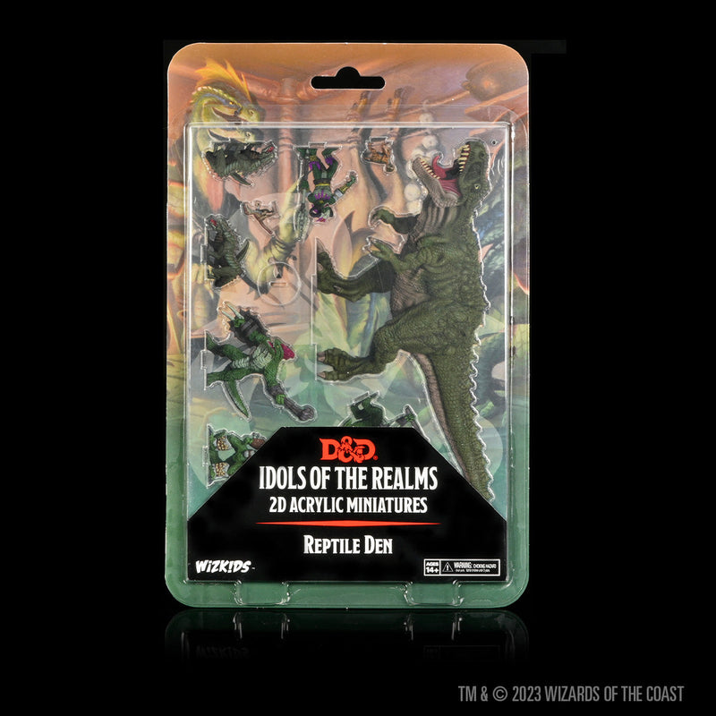 Dungeons & Dragons: Idols of the Realms - Scales & Tails - Reptile Den - 2D Set