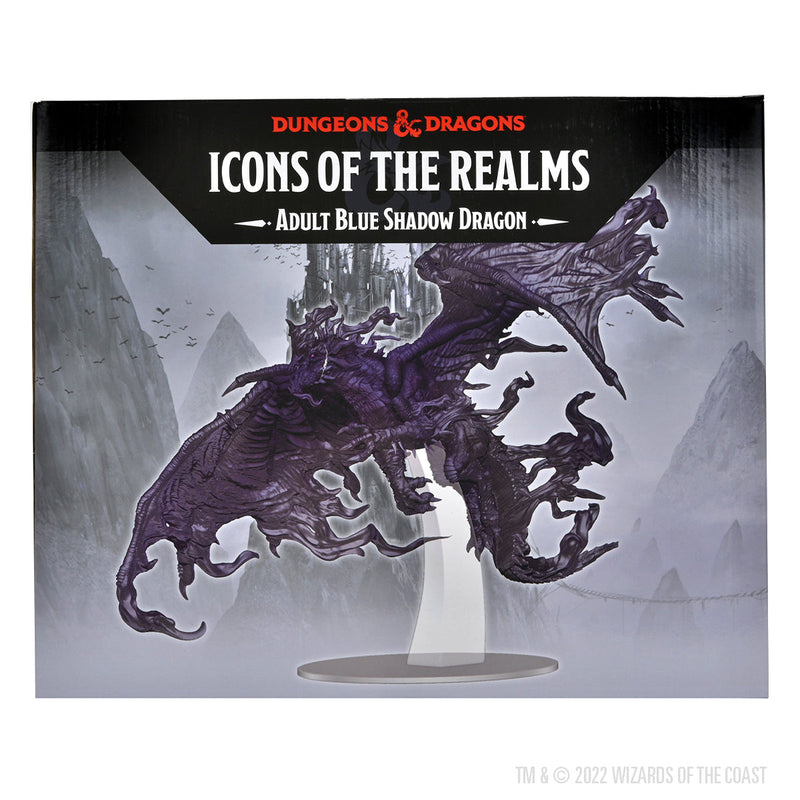 Dungeons & Dragons: Icons of the Realms - Adult Blue Shadow Dragon