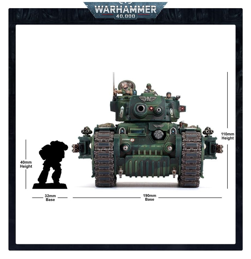 Warhammer 40,000: Astra Militarum - Rogal Dorn Battle Tank