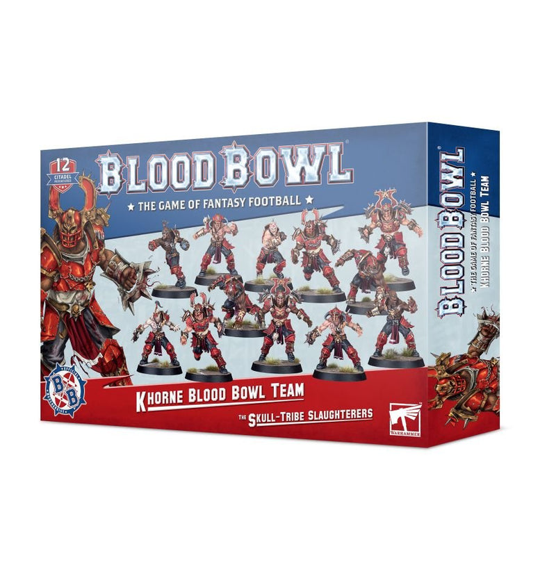 Blood Bowl: Khorne Team - The Skull-Tribe Slaughterers