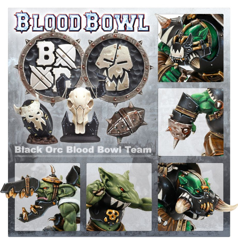 Blood Bowl: Black Orc Blood Bowl Team - The Thunder Valley Greenskins