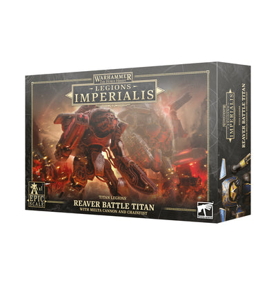 Warhammer Horus Heresy: Legions Imperialis - Reaver Battle Titan with Melta Cannon and Chainfist