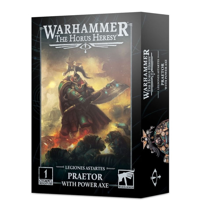 Warhammer Horus Heresy: Praetor with Power Axe