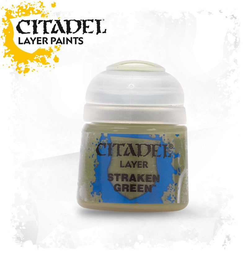 Citadel Layer Paint: Straken Green