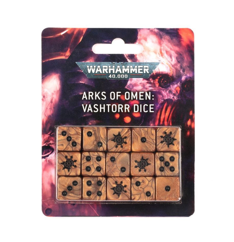Warhammer 40,000: Arks of Omen - Vashtorr Dice Set