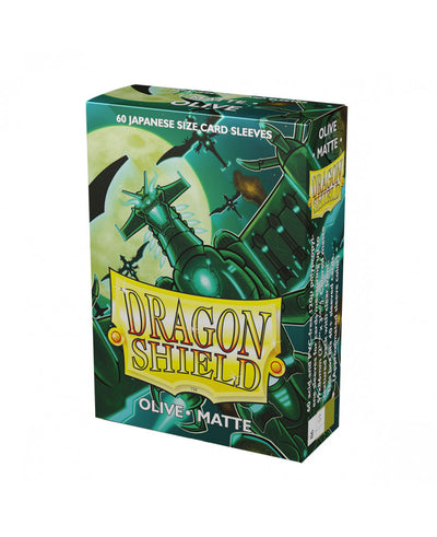 Dragon Shield kortlommer (Japanese/Mini Matte, 60 stk. i boks)
