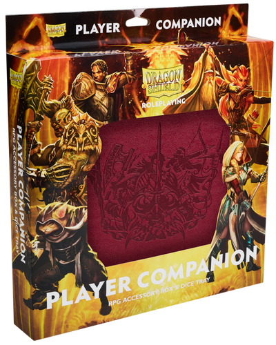 Dragon Shield RPG Player Companion - Blood Red