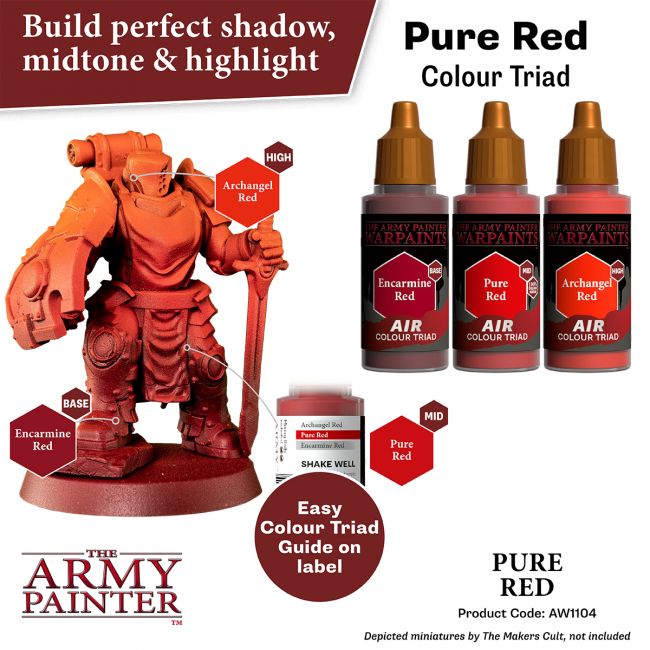 Warpaints Air: Pure Red (The Army Painter) (AW1104)