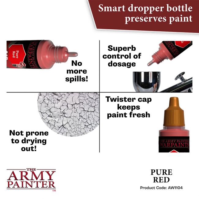 Warpaints Air: Pure Red (The Army Painter) (AW1104)